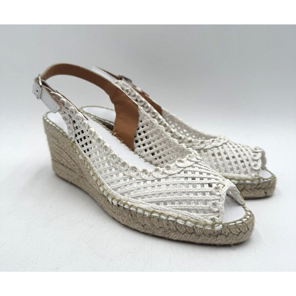 Eric Michael Shoes - NEW Eric Michael JAYDEN Women's Dress Sandal White EU Size 38 Medium NIB